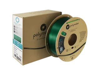 Polymaker PolyLite PETG filament 1,75 mm Translucent Groen 1kg - 3