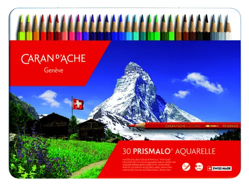 Kleurpotloden Caran d'Ache Prismalo 30 stuks assorti