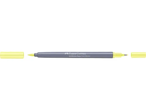 Duo aquarelmarker Goldfaber 104 licht geel glanzend
