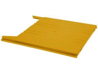 wandsorteerder,opbergvak,v. 9,HxBxD 15x240x302mm,plank(en) ABS,geel - 1