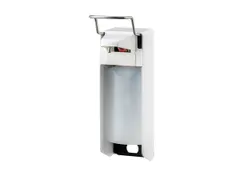 Zeep- & Desinfectiemiddeldispenser Wit 500 Ml Korte Beugel