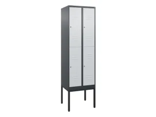 dubbeldekse locker,HxBxD 2120x600x500mm,2x2vak.,vak B 300mm - 1