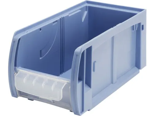 magazijnbak,HxBxD 140x156x400mm,5,7l,PP,duifblauw