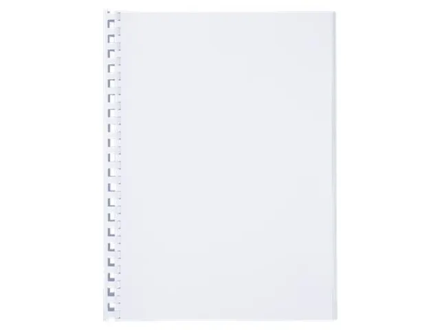 Bindrug GBC 19mm 21-rings A4 wit 100stuks