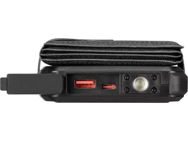 421-05 SANDBERG 5-Panel Powerbank solar 10.000 mA draagbaar zwart