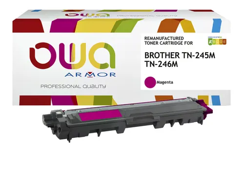 Toner OWA alternatief tbv Brother TN-245M rood