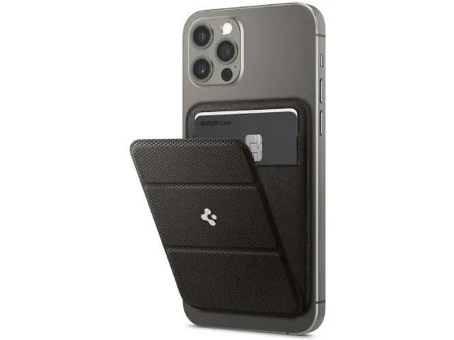 Spigen Smart Fold Wallet MagSafe Kaarthouder iPhone 12 / 13 / 14 Grijs