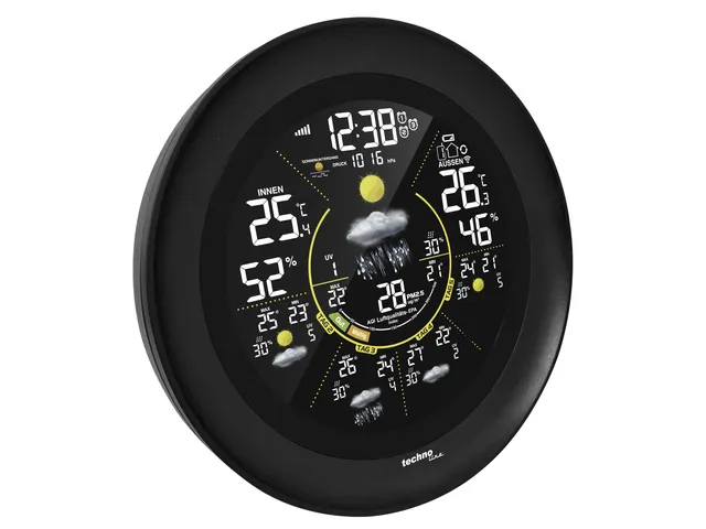 Weerstation Technoline WD 3040 156x156x33mm zwart met 1 buitensensor