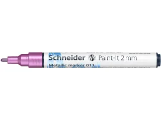 Metallic marker Schneider Paint-It 011 2mm paars metallic - 2
