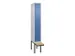 locker voor scheiding van kleding,HxBxD 2120x300x815mm,1vak