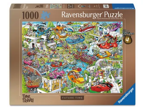 Puzzel Ravensburger Ray's comic Future Time 1000 stukjes