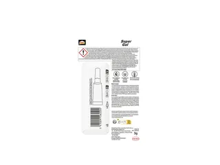 Secondelijm Pattex super gel tube 3gram op blister - 4