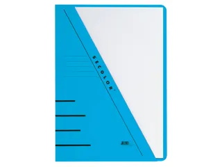 Insteekmap Jalema Secolor A4 Blauw recycled 250gr 10 stuks - 1
