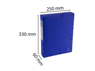 Klasseerdoos Scotten rug 60mm A4 blauw - 6