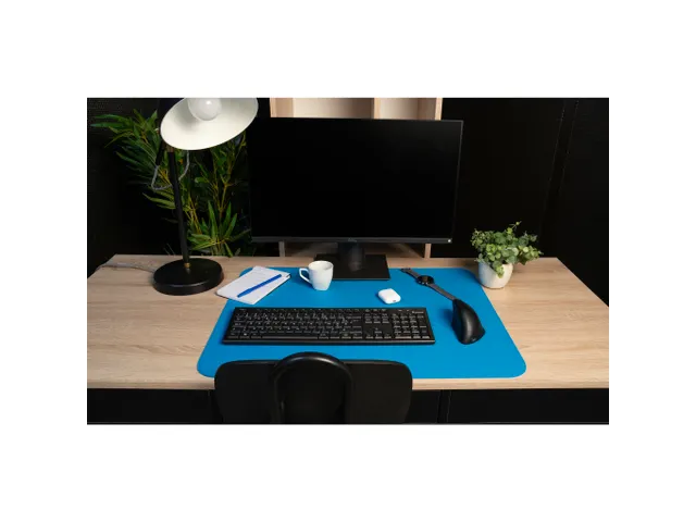 Onderlegger vilt Tek sto 50x65 turquoise