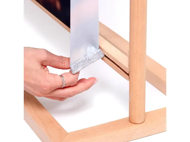 Banner Stand Rustiek 85x200cm Beukenhout Frame
