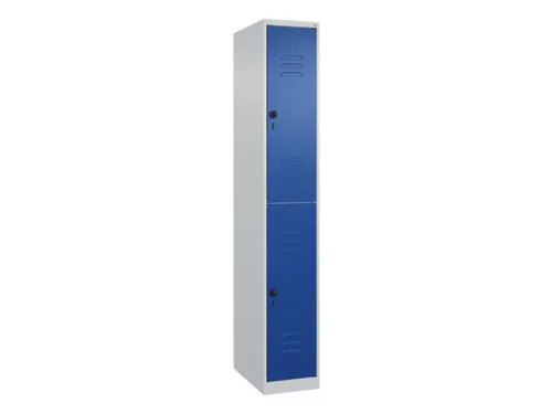 dubbeldekse locker,HxBxD 1850x300x500mm,1x2vak.,vak B 300mm