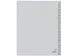 Iintercalaires Kangaro 4 perf g420az-b 20 onglets a-z large PP