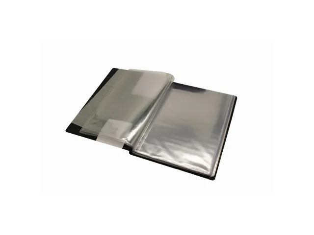 Protège-documents premium PVC Goldline 72 vues - A4 - Noir