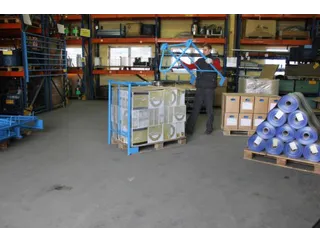 Pallet-stapelbeugel 800x1200x800mm Belasting 1500kg Ral 5012 - 4