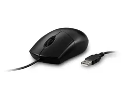 K70315Ww Kensington Pro Fit wasbare muis, zwart bedraad