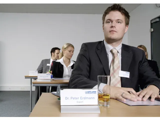 Tafelnaambord Durable Presenter 8201 61x150mm