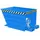 kiepbak,HxLxB 890x1440x1200mm,1,1m³,draagverm. 1500kg,RAL 5012
