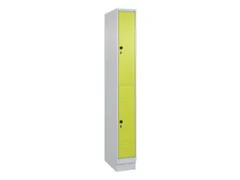 dubbeldekse locker,HxBxD 1950x250x500mm,1x2vak.,vak B 250mm