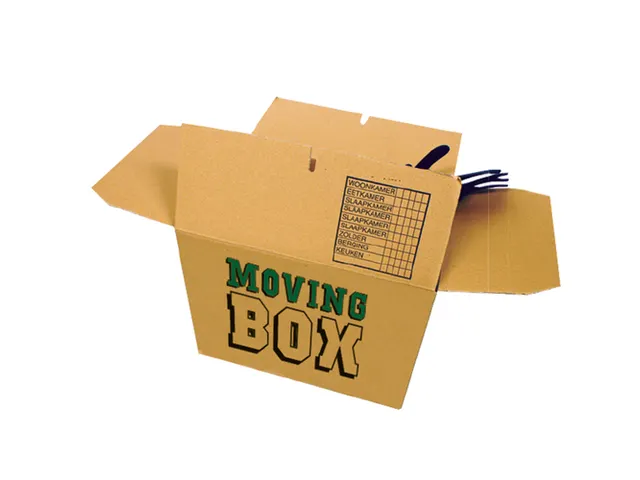 Verhuisdoos CleverPack bedrukt 480x320x360mm pak à 25 stuks