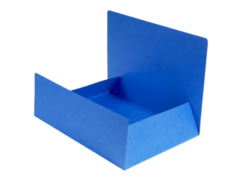 Stofklepmap Nature Future A4 400 g/m² blauw 3 kleppen