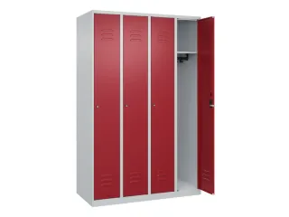 locker,HxBxD 1850x1200x500mm,4vak,vak B 300mm,cil.-slot - 2