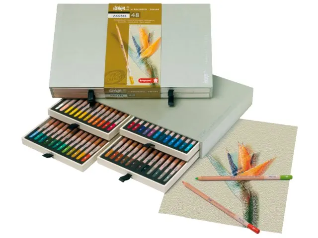 Kleurpotloden Bruynzeel 8840 Design pastel 48stuks assorti
