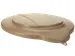 Couvercle 5687-66 pour sceau 5686 marron 12L
