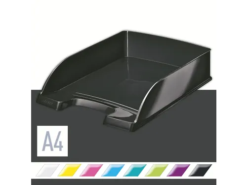 Brievenbak Leitz WOW A4 zwart