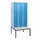 locker met bank,HxBxD 1950x900x815mm,3vak,vak B 300mm,cil.-slot