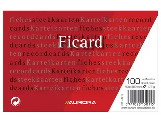 Correspondentiekaart 100x150mm Blanco 175gr - 1
