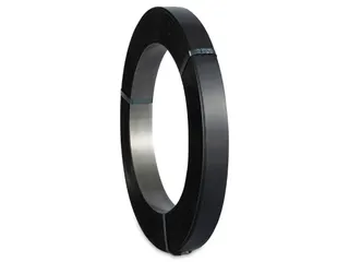 Omsnoeringsband Handmatig Zwart staal lacquered 16mmx1000m - 1