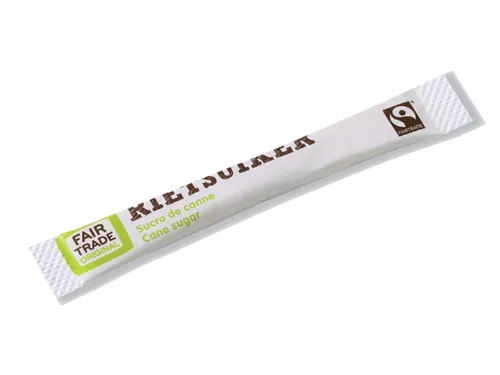 Rietsuikersticks Fairtrade Original 600 stuks