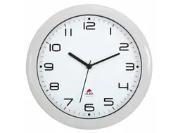 De Alba HORNEW wandklok met stille werking 30cm. wit