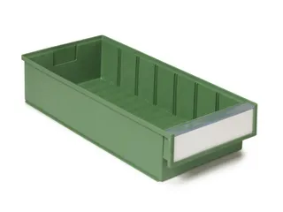 Stellingbak HxLxB 82x400x186mm 4 2l duurzaam kunststof groen - 2