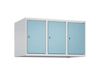 opzetkast,v. locker,3vak.,vak B 300mm,HxBxD 500x900x500mm,cilinderslot - 2