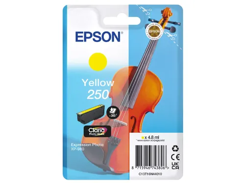 Inktcartridge Epson 250 T16N44 geel