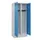 locker voor scheiding van kleding,HxBxD 1950x800x500mm,2vak