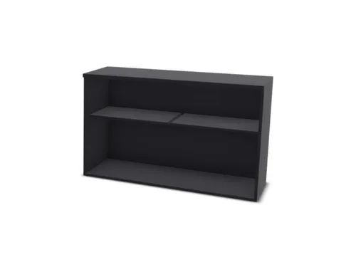 kantoorstelling,opbouwelement,HxBxD 740x1200x445mm,CC-zwart