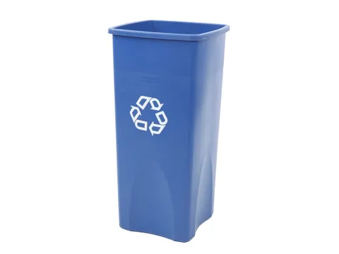 Untouchable Container Blauw 87 Liter Rubbermaid