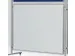 Presentatiewand Schrijfoppervlak Hxb 150X120Cm Aluminium Frame