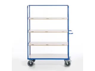etagewagen,draagverm. 600kg,4etage(s),laadvl. LxB 1200x740mm,houtetage - 8