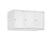 opzetkast,v. locker,3vak.,vak B 300mm,HxBxD 500x900x500mm,vleugeldeur