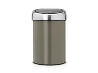 Wandafvalemmertje Touch Bin 3 Liter Platinum - 1