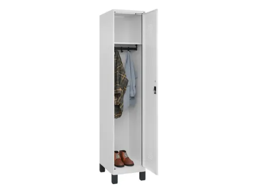 locker,HxBxD 1950x400x500mm,1vak,vak B 400mm,cil.-slot,voeten